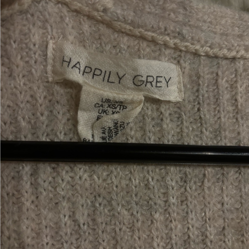 Chic Knit Maxi Dress in Gray - Picture 2 of 2